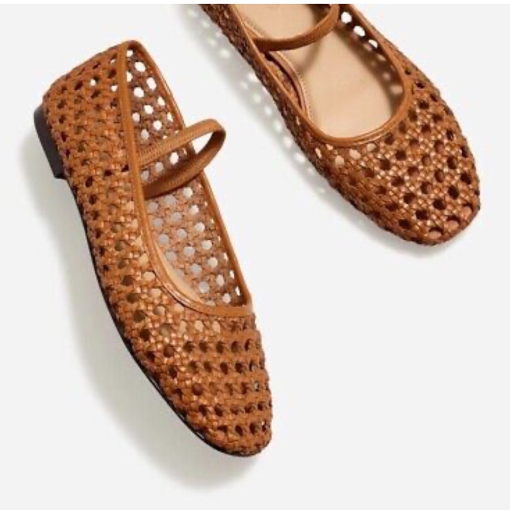 Joie Tan Woven Loafers